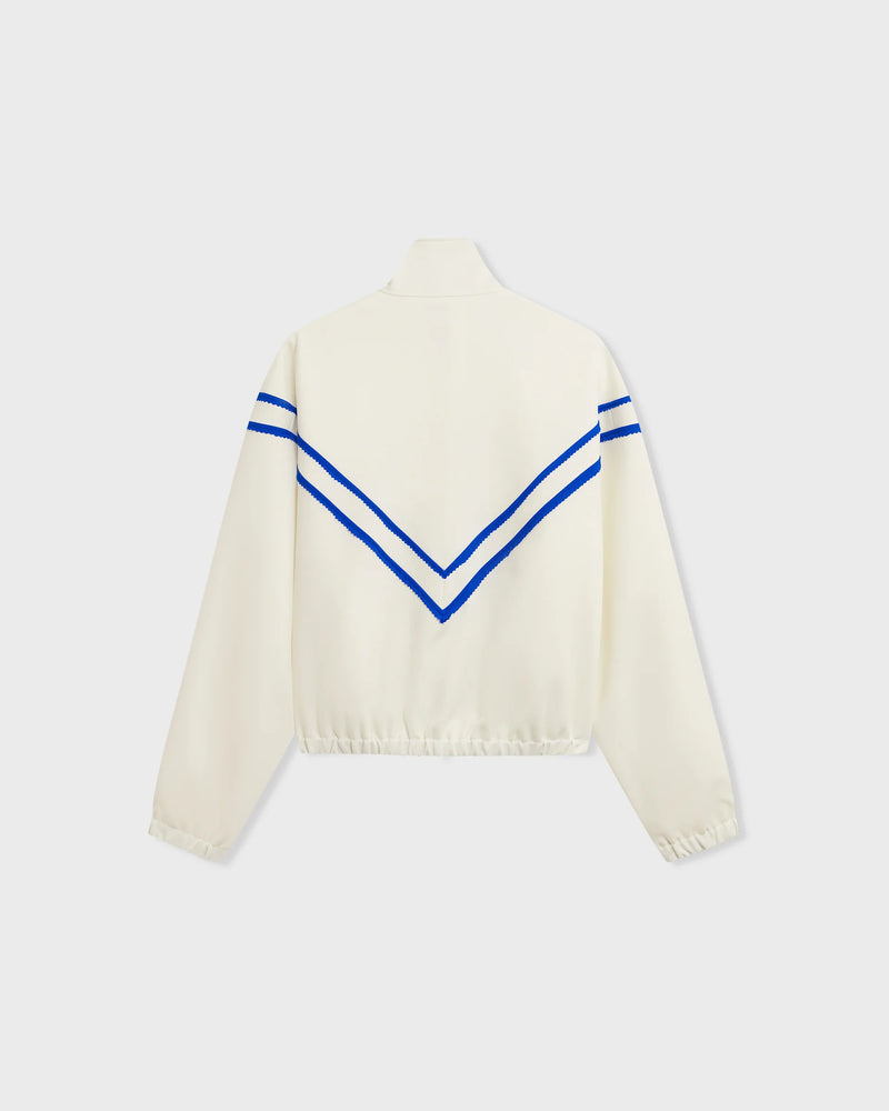Pinking Corded Jacket in Cream