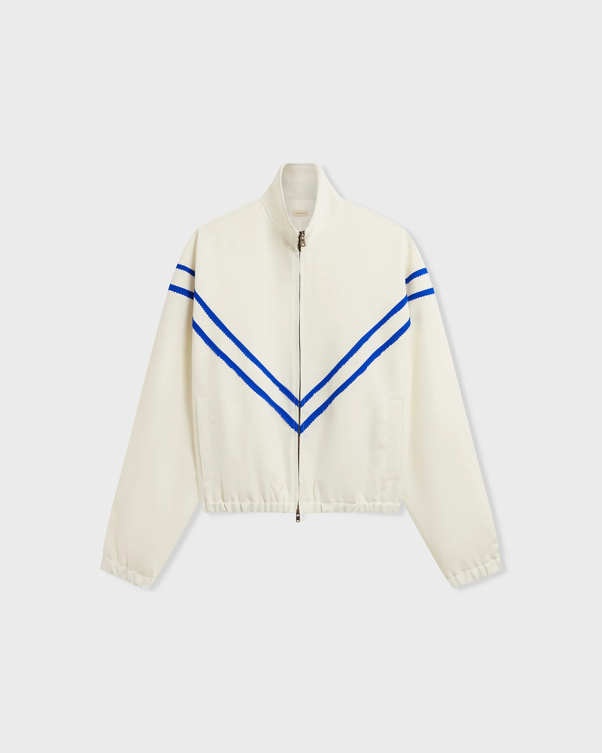 Pinking Corded Jacket in Cream